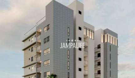 Apartamento com 3 dormitórios à venda, 64 m² por R$ 435.000,00 - Portal Do Poço - Cabedelo/PB