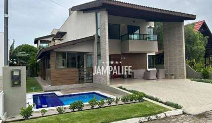 Casa com 5 dormitórios à venda, 317 m² por R$ 2.200.000,00 - Chã Do Lindolfo - Bananeiras/PB