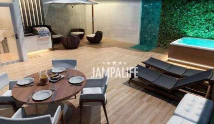 Cobertura com 2 dormitórios à venda, 82 m² por R$ 599.000,00 - Bancários - João Pessoa/PB