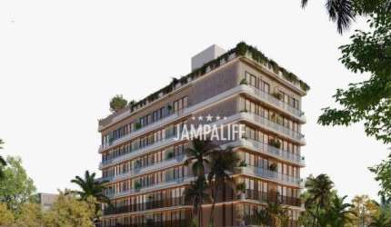 Flat com 1 dormitório à venda, 24 m² por R$ 424.000,00 - Tambaú - João Pessoa/PB