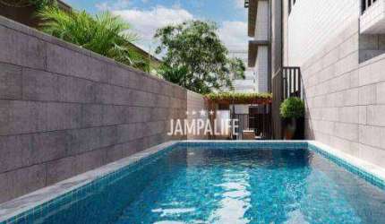 Cobertura com 3 dormitórios à venda, 105 m² por R$ 650.000,00 - Bancários - João Pessoa/PB