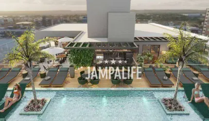 Flat com 1 dormitório à venda, 25 m² por R$ 290.000,00 - Intermares - Cabedelo/PB