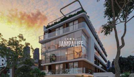 Flat com 1 dormitório à venda, 27 m² por R$ 508.000,00 - Cabo Branco - João Pessoa/PB