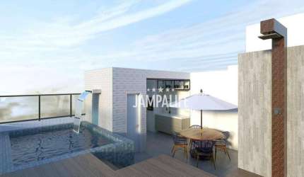Cobertura com 2 dormitórios à venda, 101 m² por R$ 530.000,00 - Altiplano Cabo Branco - João Pessoa/PB
