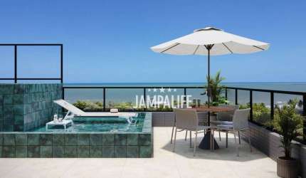 Apartamento com 2 dormitórios à venda, 59 m² por R$ 530.000,00 - Intermares - Cabedelo/PB