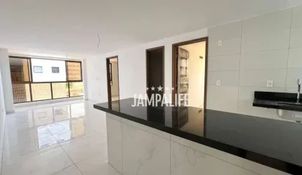 Apartamento com 2 dormitórios à venda, 58 m² por R$ 468.000,00 - Ponta de Campina - Cabedelo/PB