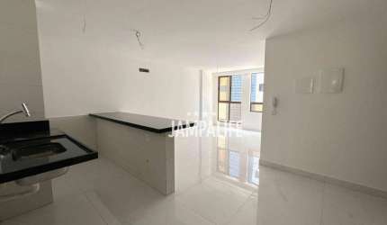 Apartamento com 2 dormitórios à venda, 54 m² por R$ 444.000,00 - Ponta de Campina - Cabedelo/PB
