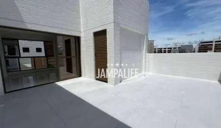 Cobertura com 3 dormitórios à venda, 138 m² por R$ 998.000,00 - Ponta de Campina - Cabedelo/PB