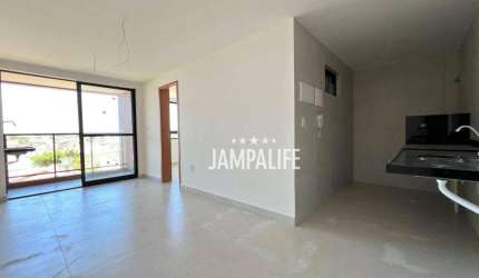 Apartamento com 2 dormitórios à venda, 53 m² por R$ 482.000,00 - Praia Formosa - Cabedelo/PB