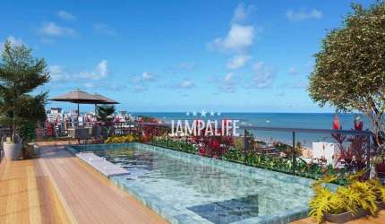 Flat com 1 dormitório à venda, 26 m² por R$ 420.000,00 - Cabo Branco - João Pessoa/PB