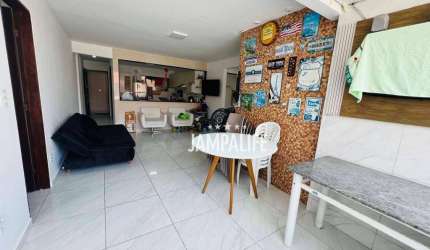 Apartamento com 3 dormitórios à venda, 101 m² por R$ 359.000,00 - Camboinha - Cabedelo/PB