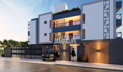 Apartamento com 2 dormitórios à venda, 46 m² por R$ 259.000,00 - Pedro Gondim - João Pessoa/PB