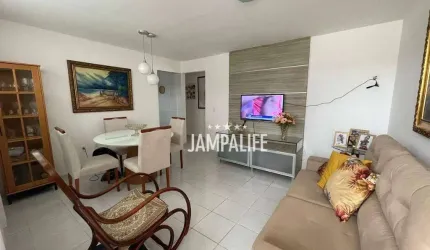 Apartamento com 2 dormitórios à venda, 60 m² por R$ 320.000,00 - Bessa - João Pessoa/PB