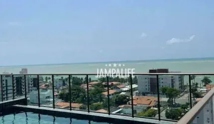 Apartamento com 2 dormitórios à venda, 60 m² por R$ 500.000,00 - Praia do Poço - Cabedelo/PB