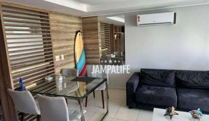 Apartamento com 1 dormitório à venda, 60 m² por R$ 480.000,00 - Manaíra - João Pessoa/PB