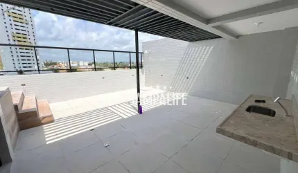Cobertura com 2 dormitórios à venda, 103 m² por R$ 450.000,00 - Aeroclube - João Pessoa/PB