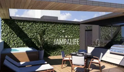 Cobertura com 3 dormitórios à venda, 83 m² por R$ 695.000,00 - Bessa - João Pessoa/PB