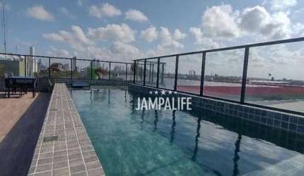 Apartamento com 2 dormitórios à venda, 54 m² por R$ 420.000,00 - Aeroclube - João Pessoa/PB