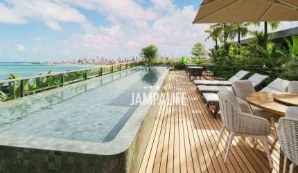 Flat com 1 dormitório à venda, 22 m² por R$ 300.000,00 - Bessa - João Pessoa/PB