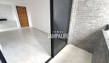 Apartamento com 2 dormitórios à venda, 54 m² por R$ 325.000 - Brisamar - João Pessoa/PB
