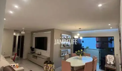 Apartamento com 3 dormitórios à venda, 106 m² por R$ 550.000,00 - Manaíra - João Pessoa/PB