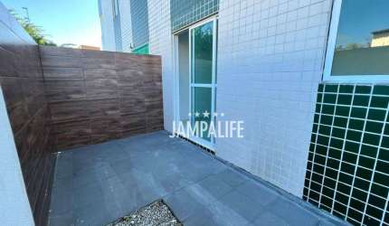 Apartamento Garden com 2 dormitórios à venda, 119 m² por R$ 340.000,00 - Camboinha - Cabedelo/PB