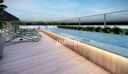 Cobertura com 2 dormitórios à venda, 91 m² por R$ 454.000,00 - Praia do Poço - Cabedelo/PB