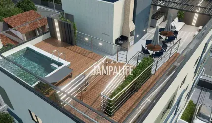 Apartamento Garden com 2 dormitórios à venda, 53 m² por R$ 340.000,00 - Bancários - João Pessoa/PB