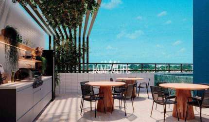 Cobertura com 3 dormitórios à venda, 95 m² por R$ 559.000,00 - Praia do Poço - Cabedelo/PB