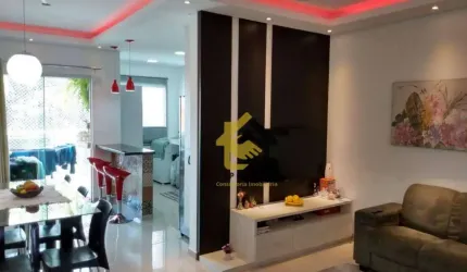 Apartamento com 2 dormitórios à venda, 60 m²  - Parque Universitário - Americana/SP