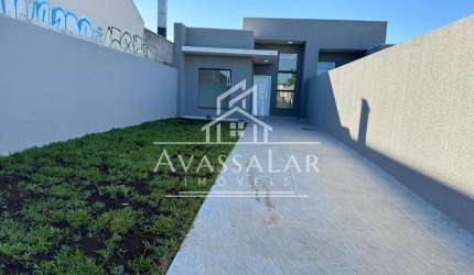 Casa 3 quartos, terreno de 220m  à venda, Eucaliptos, Fazenda Rio Grande - PR