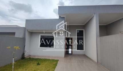 Casa com 3 quartos, e área gourmet no Bairro Iguaçu, FAZENDA RIO GRANDE - PR