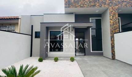 Casa alto padrão com 3 dormitórios, no bairro Eucaliptos, Fazenda Rio Grande- PR