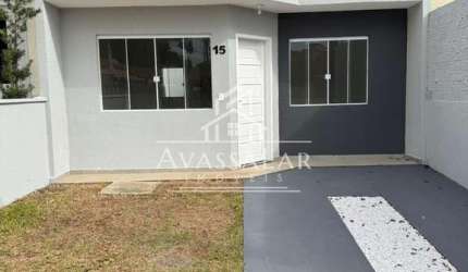 Casa com 2 quartos no bairro Iguaçu, Fazenda Rio Grande- PR