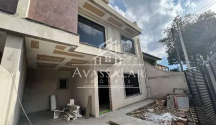 Sobrado com 3 quartos e terraço a venda no bairro Ganchinho, Curitiba -PR