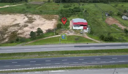Terreno na marginal da BR 101 à venda em Freitas, Paulo Lopes.