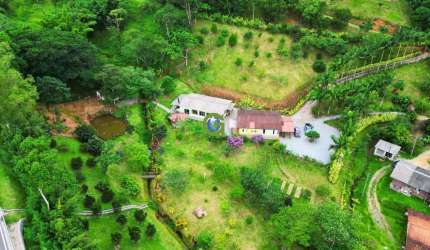 Sítio em Paulo Lopes com 10.000, m² casa, galpão, nascente, as margens da BR-101