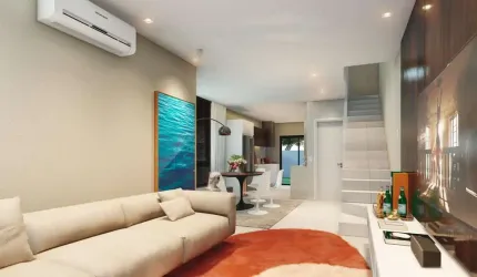 Sobrado à venda no Pagani, Palhoça, SC, com 01 suíte e terreno livre de 38 m²