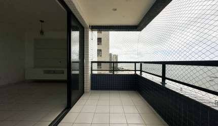 Apartamento para locação em Candeias com 4 quartos e varanda Beira Mar