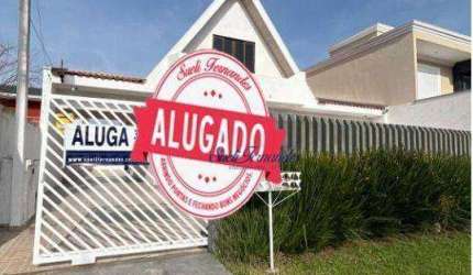 Casa com 3 dormitórios para alugar, 109 m² por R$ 2.990,00/mês - Afonso Pena - São José dos Pinhais/PR