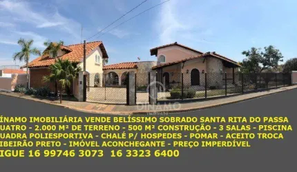 Sobrado à venda, Bairro Jardim - Santa Rita do Passa Quatro/SP