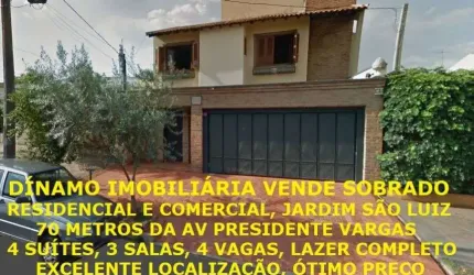 Sobrado à venda, - Jardim São Luiz - Ribeirão Preto/SP
