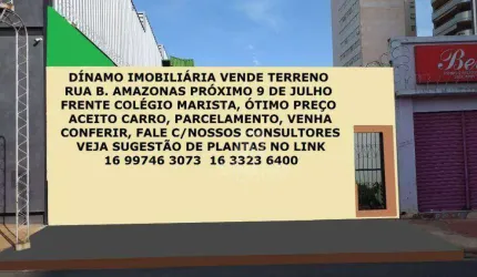 Terreno à venda - Centro - Ribeirão Preto/SP