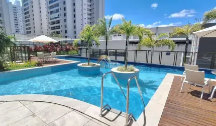 ✨ ALUGO AP 51m² NO ART VILLE/ALPHAVILLE: COZ. AMERICANA, VARANDA, VAGA + PISCINAS CLIMATIZADAS E SP