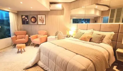 ALUGUEL  DE VILLAGE DUPLEX NOVO  EM PATAMARES! 140m², 200m DA PRAIA, ÁREA GOURMET PRIVATIVA, REDÁRI