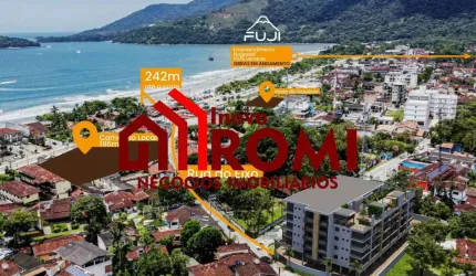 Apartamento com 1 quarto à venda na Rua do Eixo, Maranduba, Ubatuba, 35 m2 por R$ 395.349