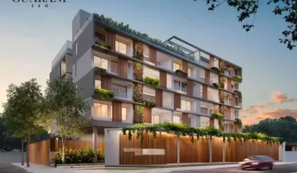 Apartamento à venda na Avenida Carlos Drumond de Andrade, Barra da Lagoa, Ubatuba, 40 m2 por R$ 417.252