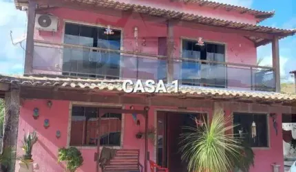 Casa para Venda em Rio das Ostras, Cantagalo, 6 dormitórios, 4 suítes, 5 banheiros, 5 vagas