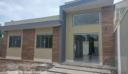 Casa para Venda em Rio das Ostras, Cidade Praiana, 3 dormitórios, 1 suíte, 2 banheiros, 3 vagas