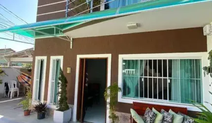Casa para Venda em Rio das Ostras, Jardim Marilea, 4 dormitórios, 1 suíte, 3 banheiros, 1 vaga